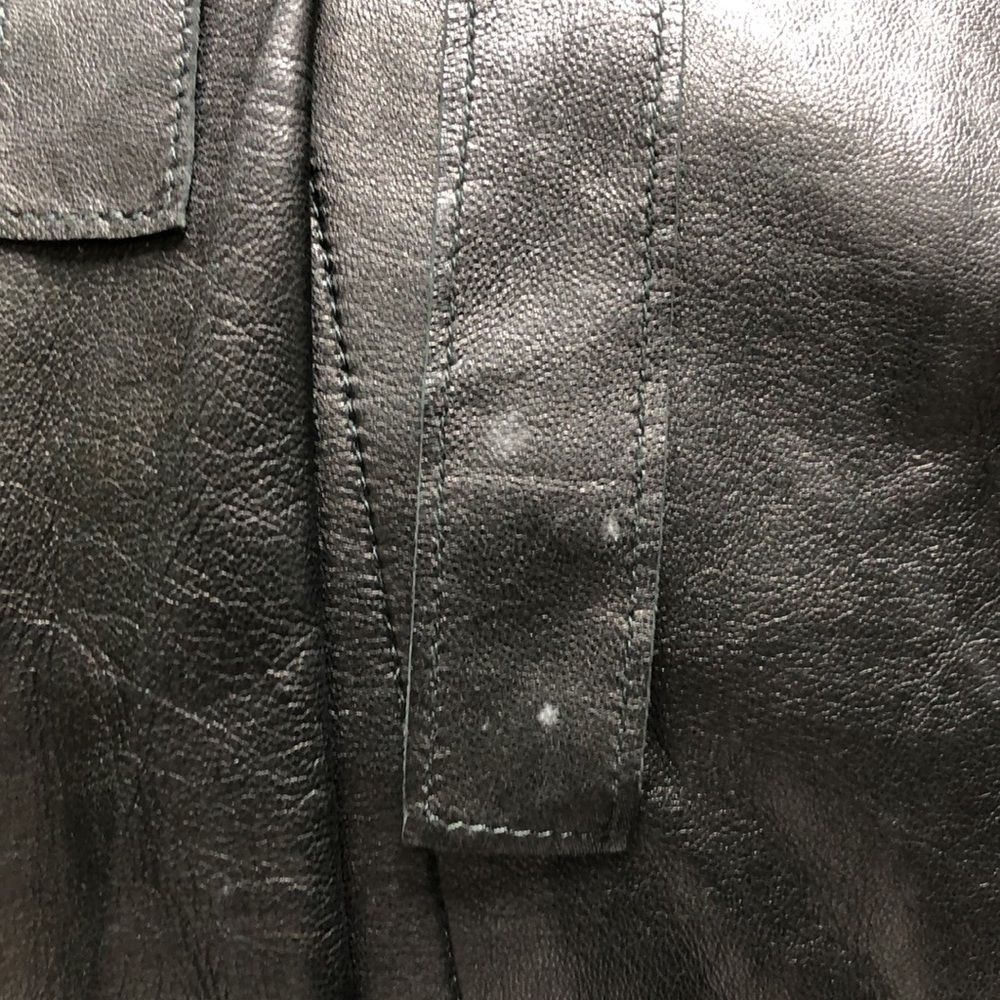 Prada Buttery black leather dress - Picture 7 of 11